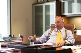 Timothy Donovan, general counsel attorney for Caesars Entertainment, in his office, Monday, June 10, 2013.